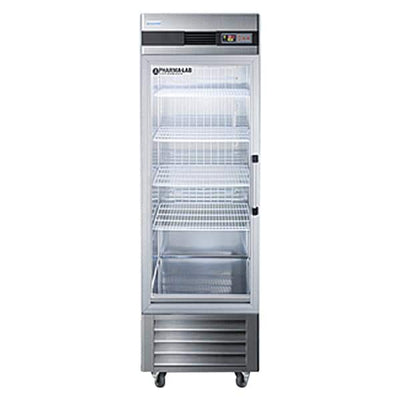 Felix Storch (Summit) Accucold Performance Series Laboratory Refrigerator 23 Cu Ft Gls Dr 2 to 10C Each - ARG23MLLH