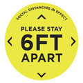 Wild Marketing Group Inc. NI Social Distancing Floor Decal 6/Package - HSCBSA210041C