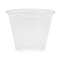 Medline Industries Inc -Medicine Graduated Cup Disposable Clear Plastic For Atrium 1 oz 100/Package, 50 PK/CA DYND90000