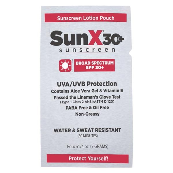 Cortex Products Lotion Sunscreen Water Resistant 300/Box - 18-399-001