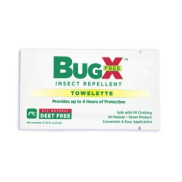 Cortex Products BugX Insect Repellent Wipe 300/Box - 18-830