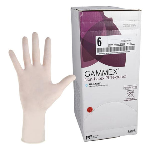 Ansell Healthcare Products LLC Gammex Polyisoprene Surgical Gloves 6 White, 4 BX/CA - 20688260