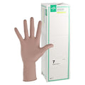 Medline Industries Inc -SensiCare Neoprene / Polychloroprene Surgical Gloves 7 Light Brown Chemo Approved, 4 BX/CA MSG6370
