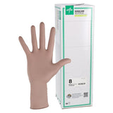 Medline Industries Inc -SensiCare Neoprene / Polychloroprene Surgical Gloves 8 Light Brown Chemo Approved, 4 BX/CA MSG6380