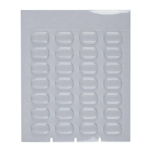 Apothecary Products Cold Seal Blister Medium 3/8" Deep 90 Day Clear Disposable 500/Box - 90757