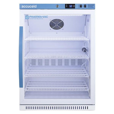 Felix Storch (Summit) Accucold Pharmaceutical/Vaccine Refrigerator 6.0 Cu Ft Glass Door 2 to 8C Each - ARG61PVBIADA