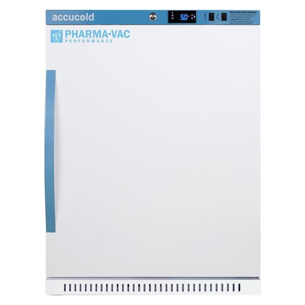Felix Storch (Summit) Accucold Pharmacy/Vaccine Refrigerator 6.0 Cu Ft Solid Door 2 to 8C Each - ARS62PVBIADA