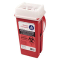 Dynarex Corporation -Sharps Container 2qt Red 10x4x4" Slide Lid Plastic Each, 60 EA/CA 4623