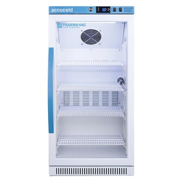 Felix Storch (Summit) Accucold Performance Series Pharma/Vax Refrigerator 2.83 Cu Ft Gls Dr 2 to 8C Each - ARG31PVBIADA