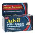Haleon Company Advil Dual Action Caplets 125/250mg w/APAP 72/Bottle, 36 BT/CA - F00573014772