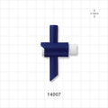 Drain T Valve - 0.363 inch x 0.287 inch (9.2 mm x 7.3 mm) - 14007