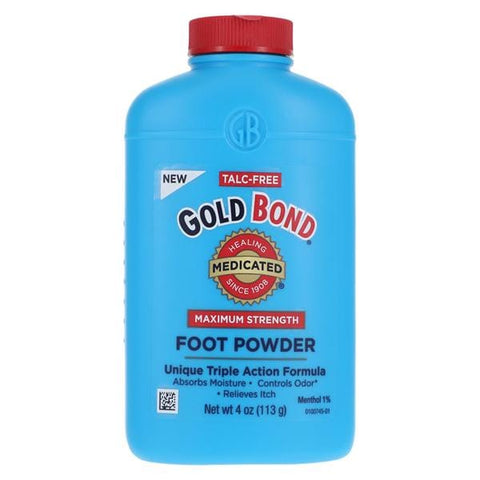 Chattem Inc Gold Bond Medicated Powder Foot 4oz/Bt, 24 BT/CASE - 01706