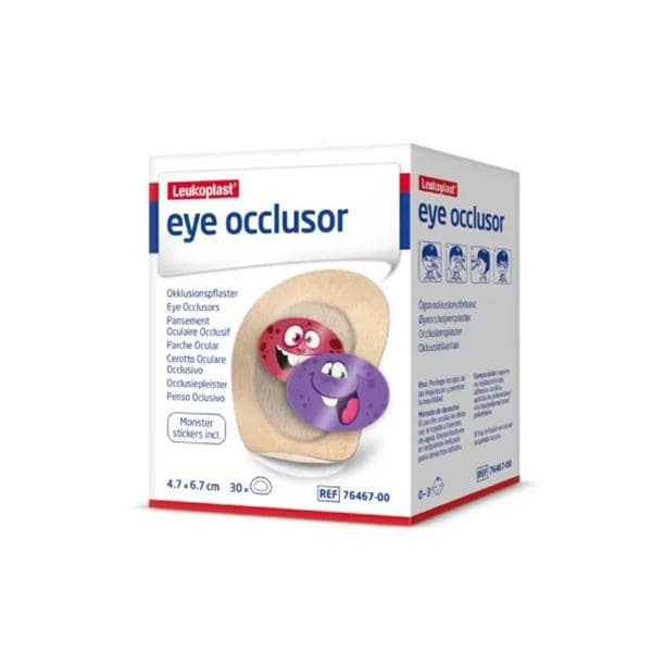 BSN Medical, Inc Leukoplast Non-Woven Eye Occulsor 4.7x6.7cm Non-Sterile, 12 BX/CA - 7646700