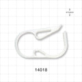 Pinch Clamp, Ratchet-Style, Natural - Fits 0.7 inch OD Tubing (17.8 mm) - 14018