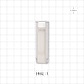 Roller Clamp Body, White - Fits 0.268 inch OD Tubing (6.8 mm) - 140211