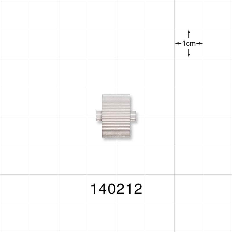 Roller Clamp Wheel, White; for 140211 -  - 140212