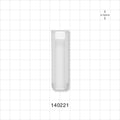 Roller Clamp Body, White - Fits 0.268 inch OD Tubing; for 140222 (6.8 mm) - 140221