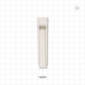 Roller Clamp Body, White - Fits 0.47 inch OD Tubing; for 140282 (12 mm) - 140281