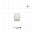 Roller Clamp Wheel, White; for 140281 -  - 140282