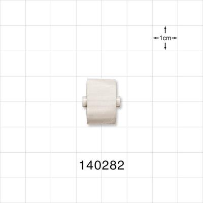 Roller Clamp Wheel, White; for 140281 -  - 140282