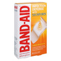 J&J Dental -Band-Aid Plus Antibiotic Strip Bandage Plastic 1.75x4" Flesh Sterile 8/Box, 24 BX/CA 111833700