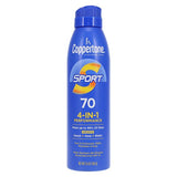 Beiersdorf Inc Coppertone Sport Spray Sunscreen FrgrncFr Skn Adlt 5.5oz Continuous Wtr Rstnt Ea, 12 EA/CASE - 072140027650