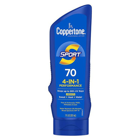 Beiersdorf Inc Coppertone Sport Sunscreen Lotion Fragrance Free Skn Adlt 7oz Spray Wtr Rstnt Ea, 12 EA/CA - 072140027483