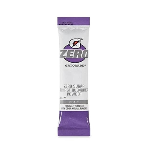 Quaker Oats Company Gatorade G ZERO Powder Stick Grape Packet 120/Case - 04712
