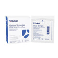 Dukal LLC 100% Woven Cotton Gauze Sponge 4x4" 12 Ply Sterile Square, 24 BX/CA - 6412