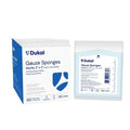 Dukal LLC 100% Cotton Gauze Sponge 2x2" 8 Ply Sterile Not Made With Natural Rubber Latex, 30 BX/CA - 6208