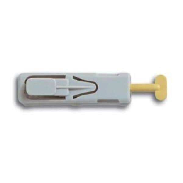 Owen Mumford Unistik 2 Capillary Blood Collection Lancet _ Safety Yellow 100/Box - OWM AT0702