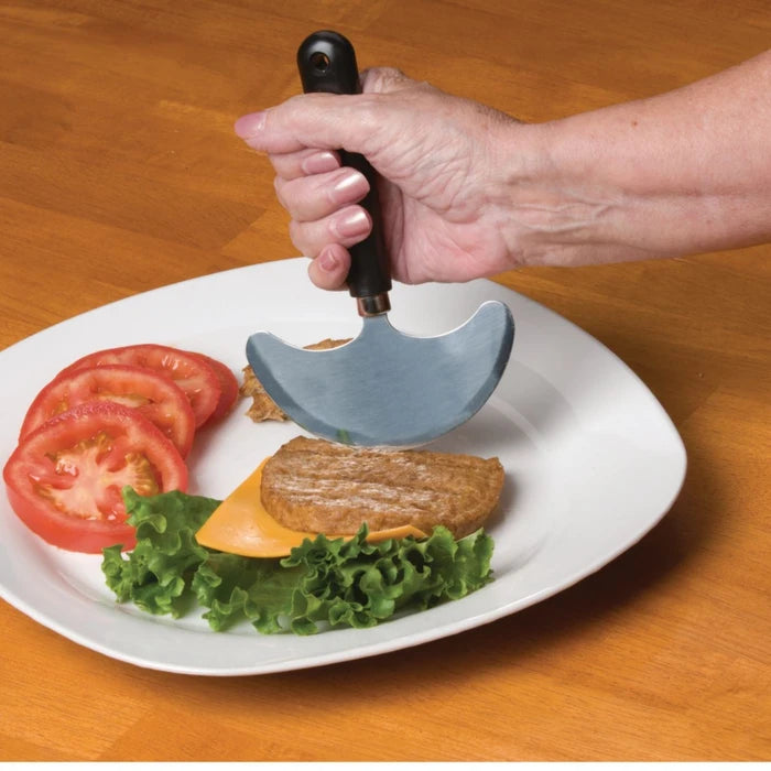 Lightweight Rocker Knife - Black Handle
