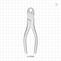 Oetiker Miniature Clamp Hand Pincer Tool - For clamps up to 7 mm diameter - 14100085
