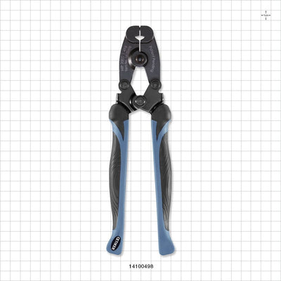 Oetiker Ear Clamp Compound Action Hand Pincer Tool, Straight Ergonomic Handles, Side Jaws -  - 14100498