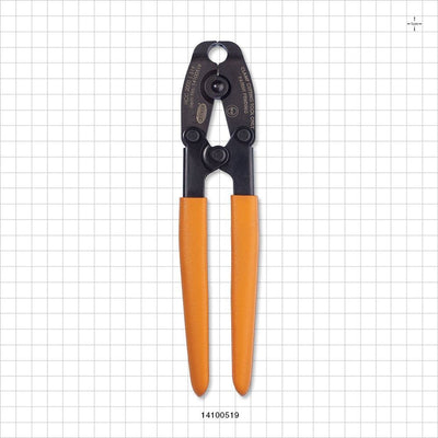 Oetiker Ear Clamp Compound Action Hand Cutter, Straight Soft Grip Handles -  - 14100519