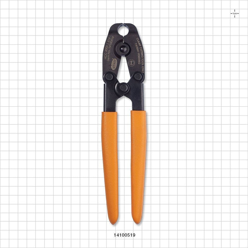 Oetiker Ear Clamp Compound Action Hand Cutter, Straight Soft Grip Handles -  - 14100519