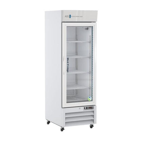 American BioTech Supply(ABS) Standard Vaccine/Pharmacy Refrigerator New 23 Cu Ft Glass Door 2 to 8°C Each - PH-ABT-NSF-S23G