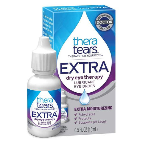 Medtech Products TheraTears Extra Lubricant Eye Drops Dry Eye Therapy Preservative Free 0.5oz 15mL/Bottle, 24 BT/CA - 58790000715