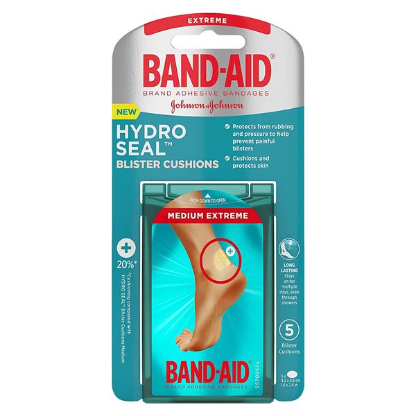 J&J Dental -Band-Aid HydroSeal Blister Cushion Bandage Waterproof 1.6x2.6" Tan 360/Case 117547