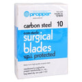 Propper Mfg Co -Blade Surgical Carbon Steel #10 Nostril Non-Sterile Disposable 150/Box 12101000