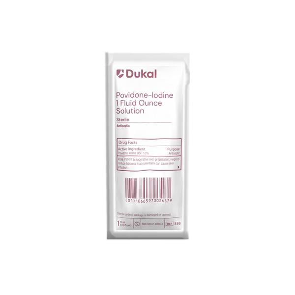 Dukal LLC Povidone Iodine Solution PVP Iodine 10% 1oz - 886-250