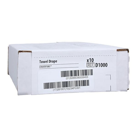 Cardinal Health ALLEG 18x12" Sterile Towel Drape Non-Fenestrated - D1000