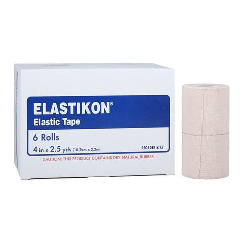 BSN Medical, Inc -Actimove Elastikon Athletic Tape Cotton/Elastic 4"x2.5yd Tan Latex 6/Box, 6 BX/CA 5177