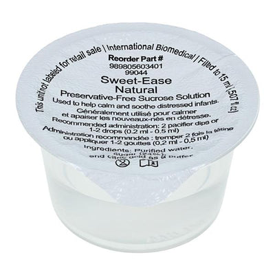 International Biomedical Sweet-Ease Sucrose Solution 15mL Cup 200/Case - ILB805603401