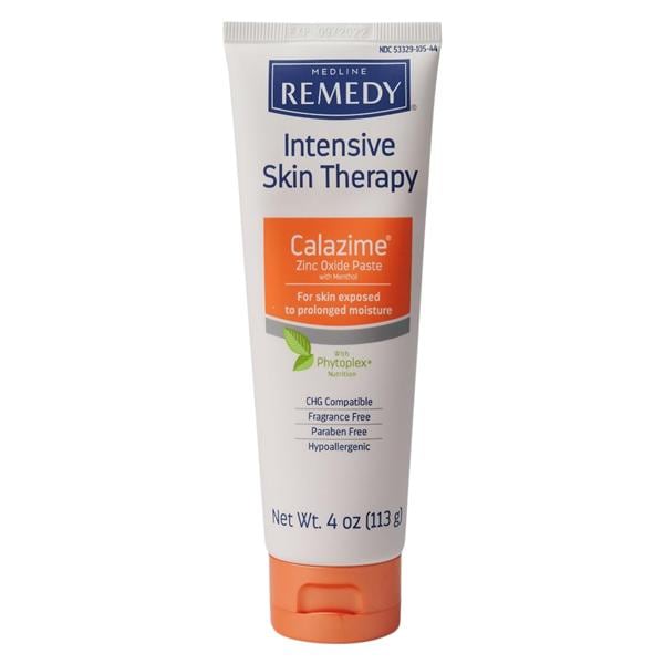 Medline Industries Inc Remedy Calazime Paste Skin Protectant 4oz/Tb, 12 TB/CA - MSC092554