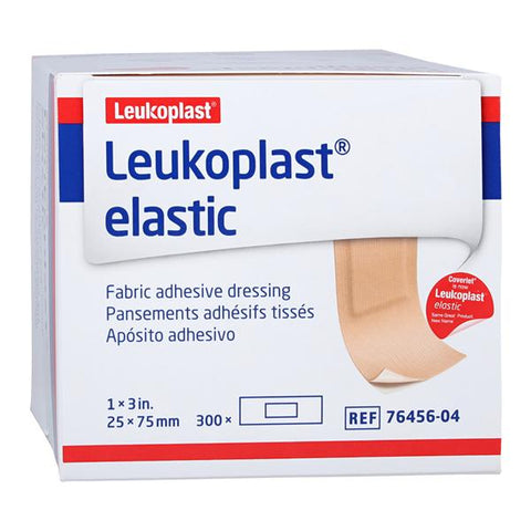 BSN Medical, Inc -Leukoplast Strip Bandage Elastic/Fabric 1x3" Tan Sterile 300/Box, 6 BX/CA 7645604