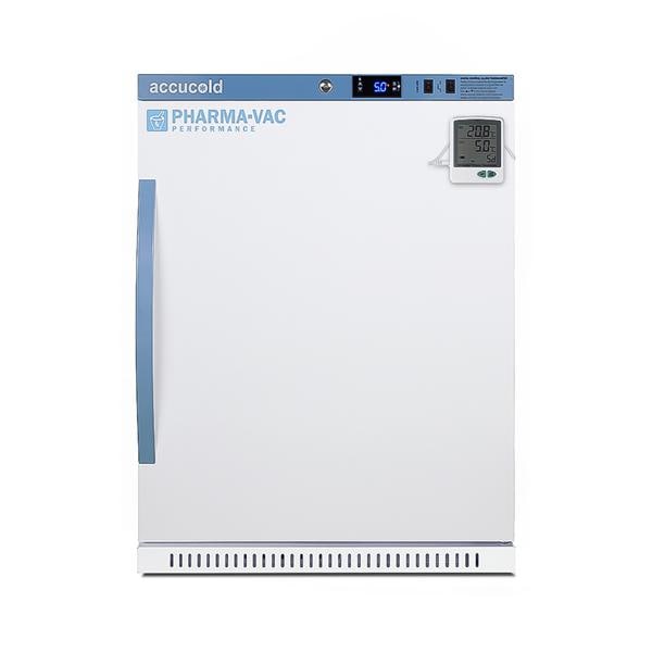 Felix Storch (Summit) Accucold Vaccine/Pharmacy Refrigerator New 6.0 Cu Ft Solid Door +2 to 8C Each - ARS62PVBIADAHSIDL