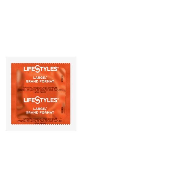 Sxwell, USA LLC Lifestyles Condom Latex Large 1008/Case - 310153