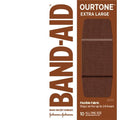 J&J Dental -Band-Aid Ourtone Adhesive Bandage Fabric XL BR55 Sterile 10/Box, 24 BX/CA 202255