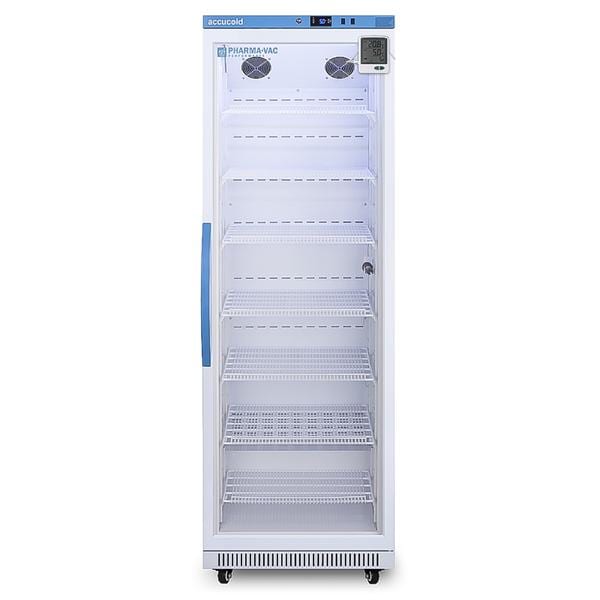 Felix Storch (Summit) Accucold Vaccine Temperature Refrigerator 18 Cu Ft Glass Door 2 to 8C Each - ARG18PVHSIDL